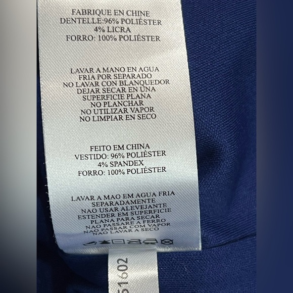 Alex Evenings Elegant Embellished Keyhole Bateau Neckline Royal Blue Gown 8P - Picture 10 of 11